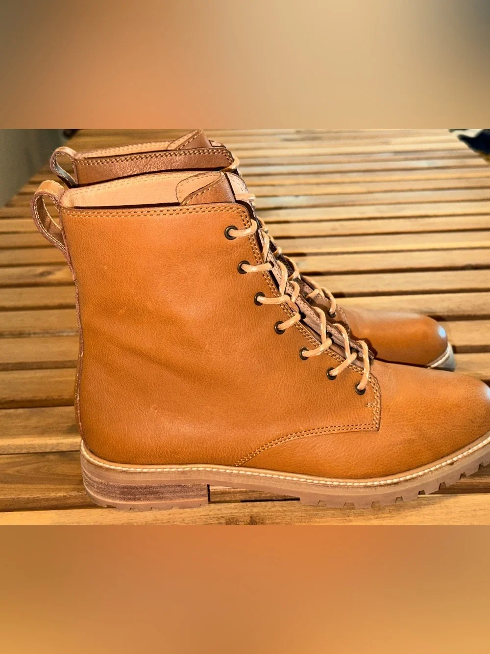 Madewell The Clair Lace-Up Boot Size 9.0